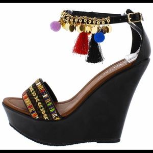 Wedge sandals